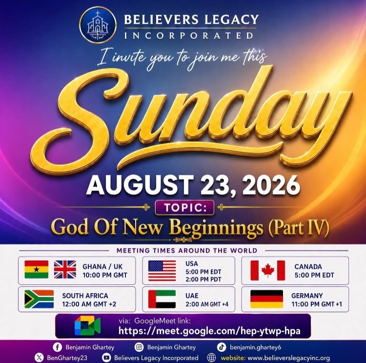 Sermon thumbnail: God of New Beginnings Pt. 4