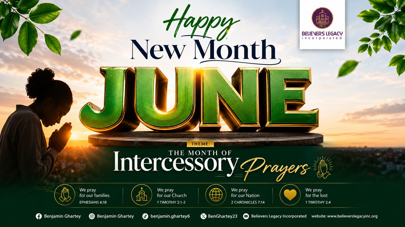 Sermon thumbnail: Intercessory Prayers Pt. 5